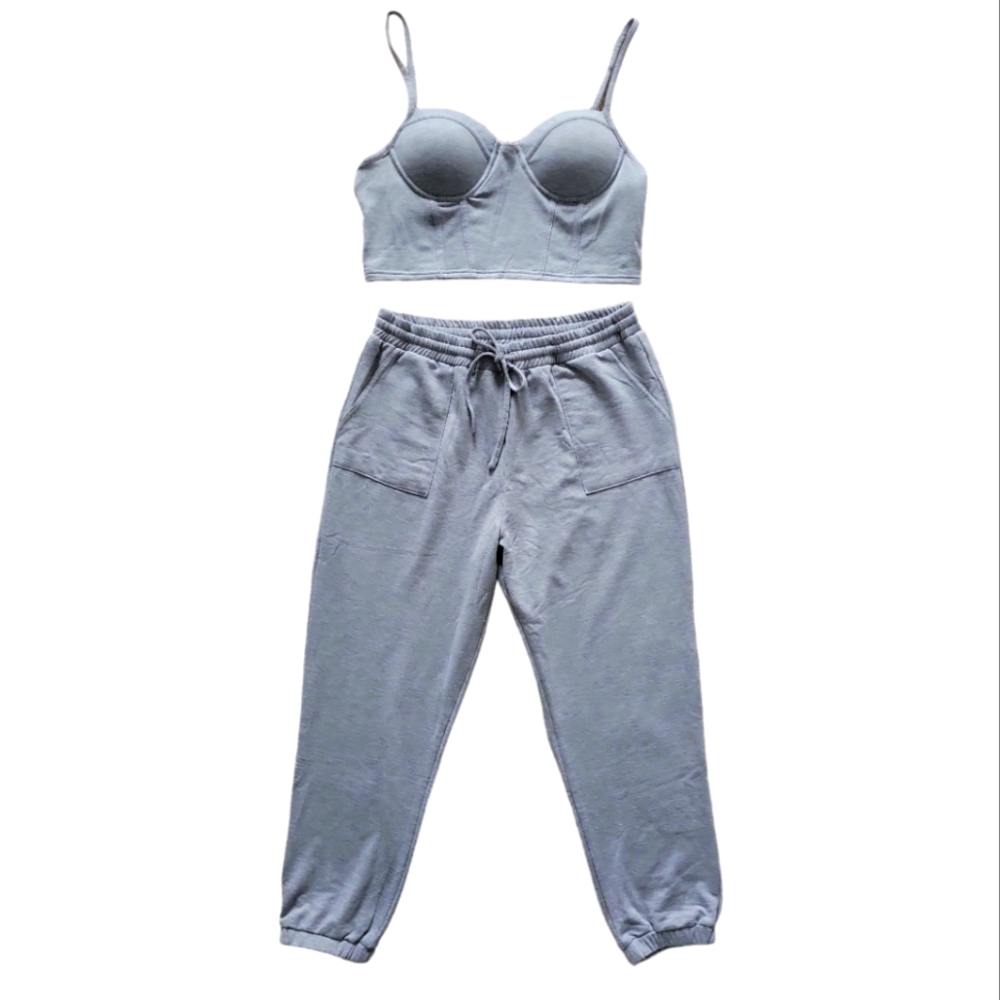Haute Monde Bustier & Jogger Set